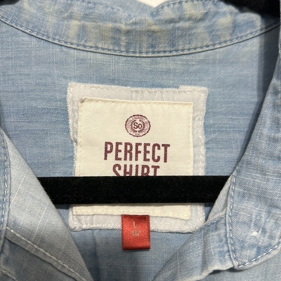 The Perfect Shirt L denim sleeve with beaded embellishment​​​​​ - Picture 4 of 5